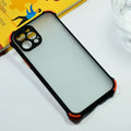 Shockproof Smoke Case For iPhone 12 Pro Mobile Cover Black Onezeros.in