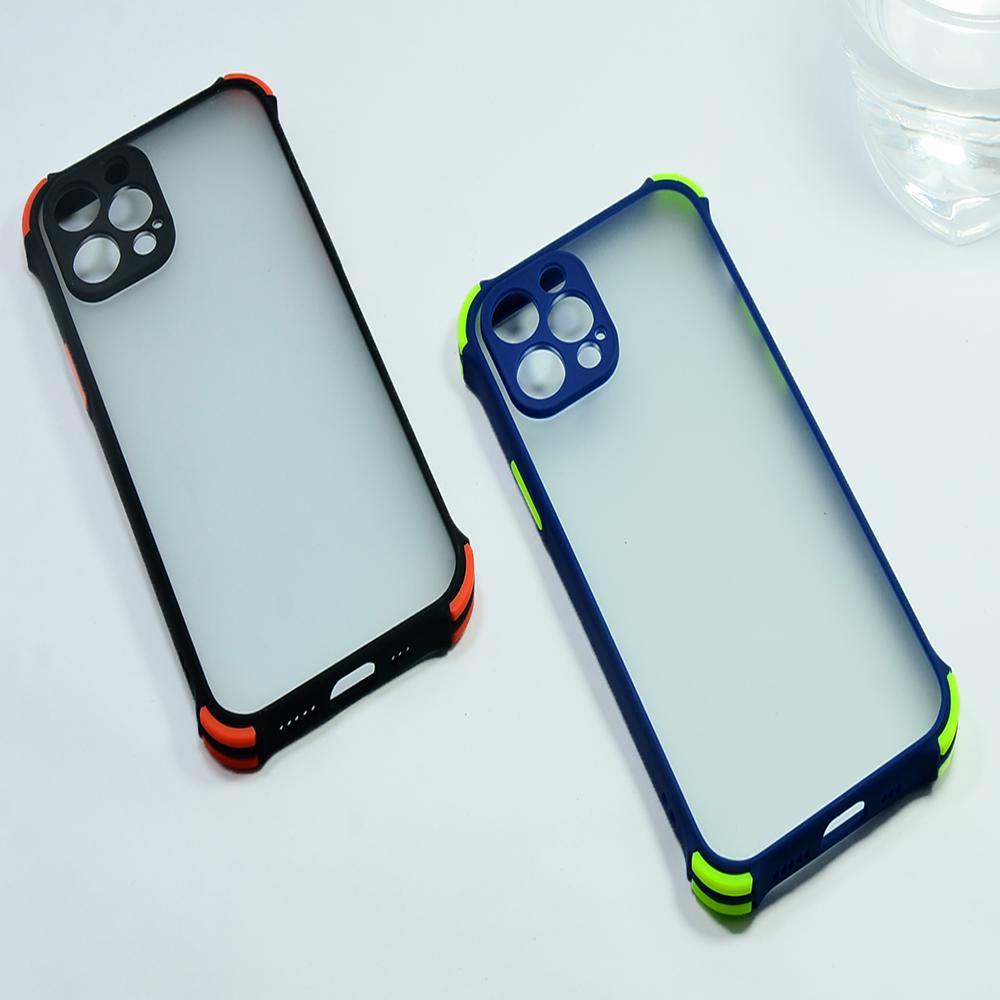 Shockproof Smoke Case For iPhone 12 Pro Mobile Cover Onezeros.in