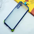 Shockproof Smoke Case For Realme 6 Mobile Cover Blue Onezeros.in