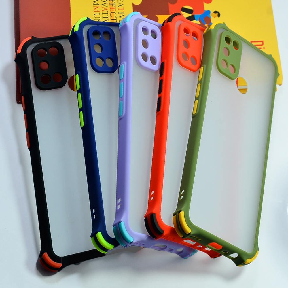 Shockproof Smoke Case For Realme 7i Mobile Cover Onezeros.in