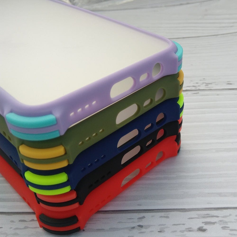 Shockproof Smoke Case For Realme C15 Mobile Cover Onezeros.in