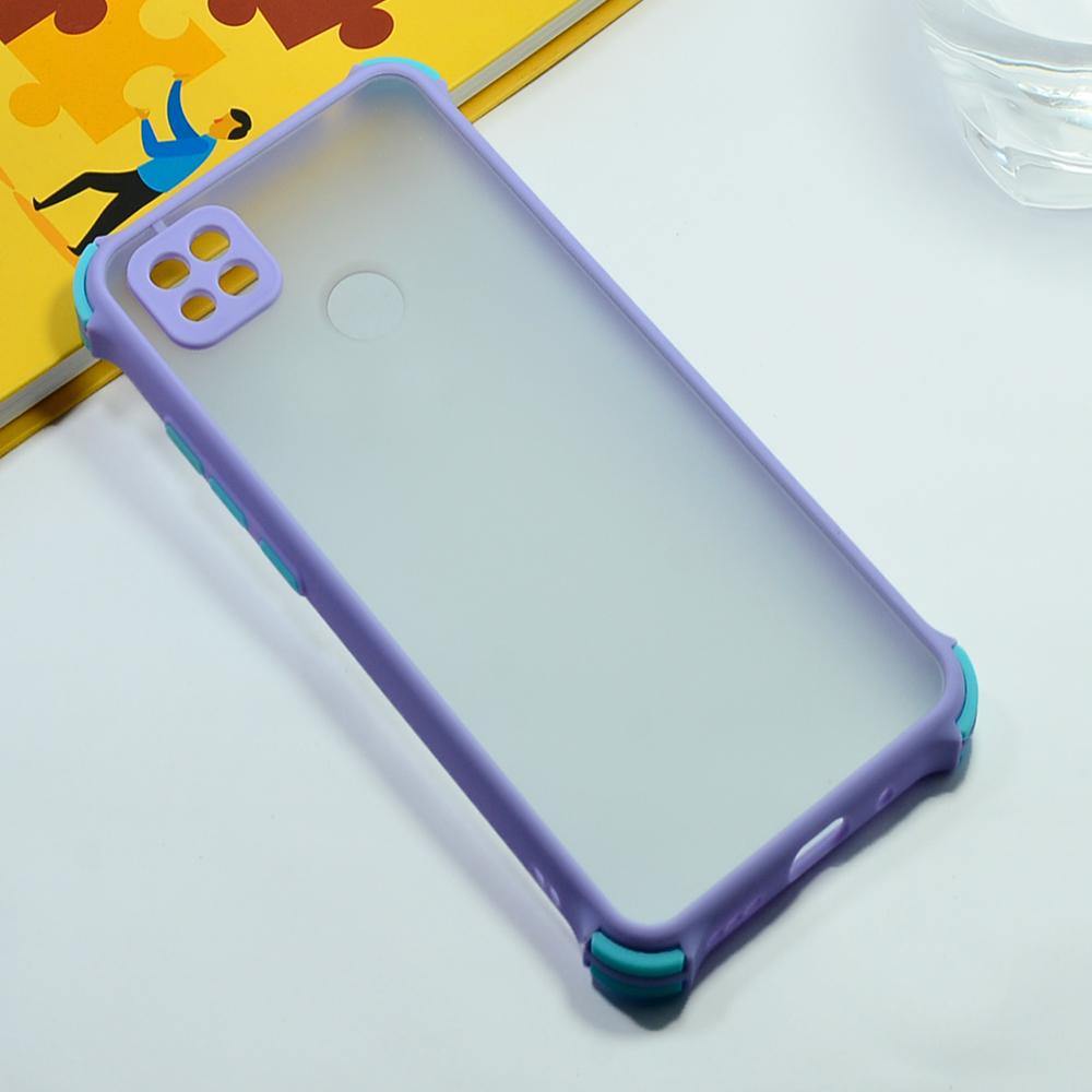 Shockproof Smoke Case For Redmi 9 Mobile Cover Pebble Onezeros.in