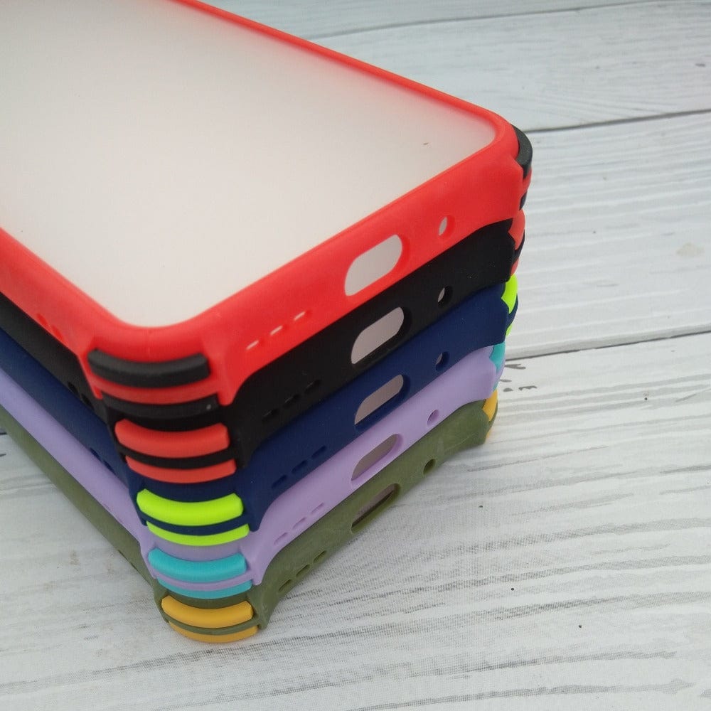 Shockproof Smoke Case For Redmi 9A Mobile Cover Onezeros.in