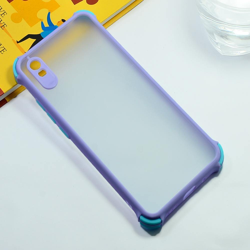 Shockproof Smoke Case For Redmi 9A Mobile Cover Pebble Onezeros.in