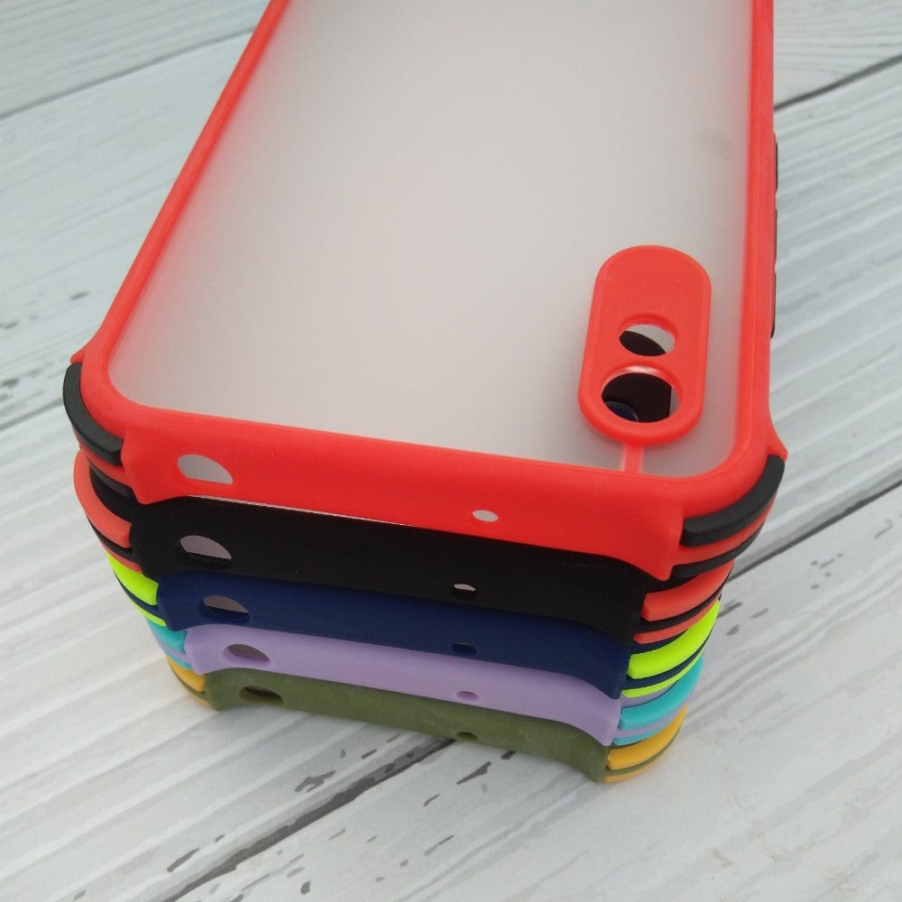 Shockproof Smoke Case For Redmi 9A Mobile Cover Onezeros.in