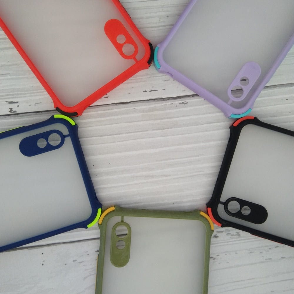 Shockproof Smoke Case For Redmi 9A Mobile Cover Onezeros.in