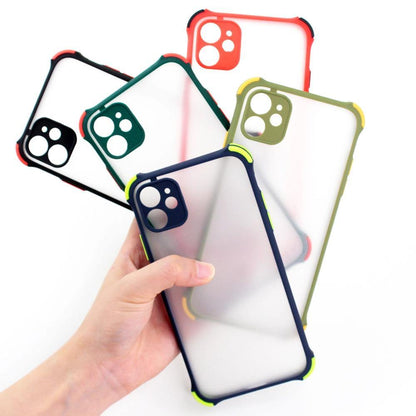 Shockproof Smoke Case For Redmi Note 9 Mobile Cover Onezeros.in