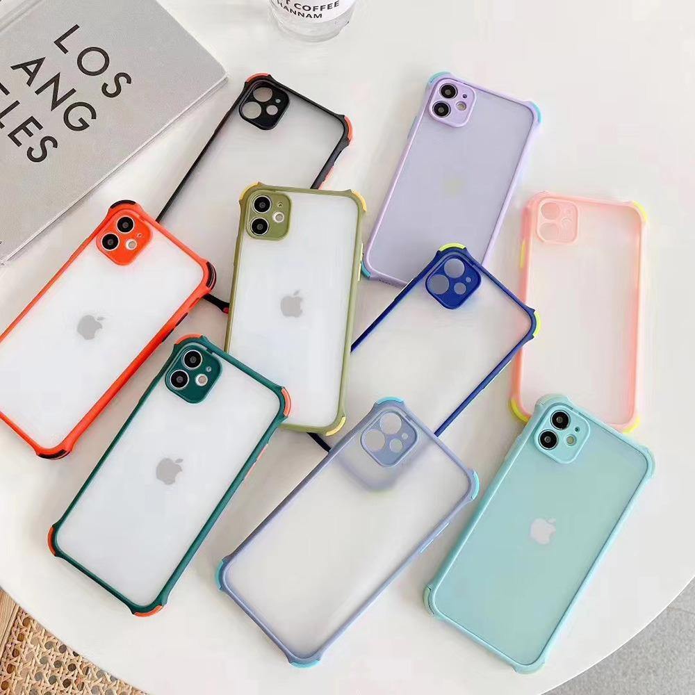 Shockproof Smoke Case For Redmi Note 9 Mobile Cover Onezeros.in