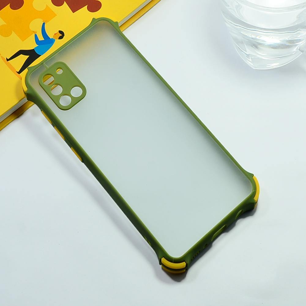 Shockproof Smoke Case For Samsung Galaxy A31 Mobile Cover Onezeros.in