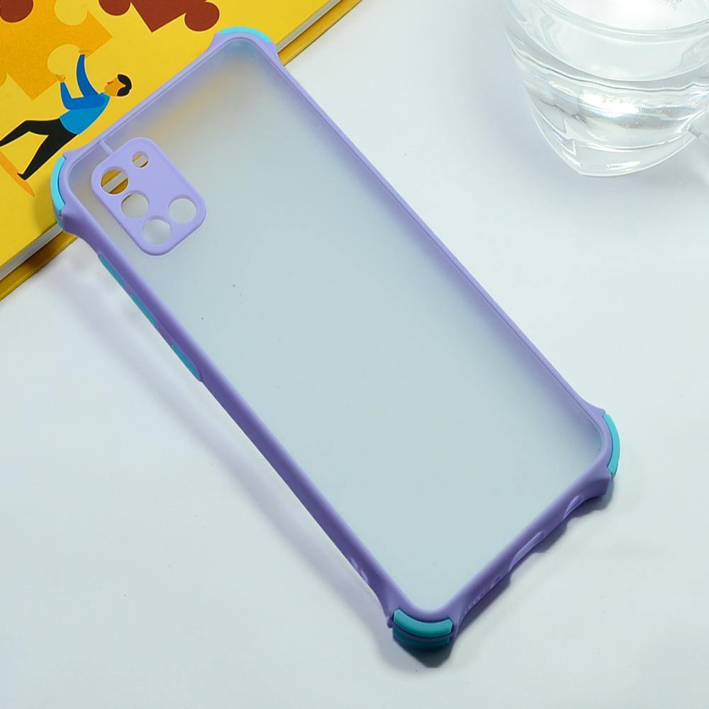 Shockproof Smoke Case For Samsung Galaxy A31 Mobile Cover Pebble Onezeros.in