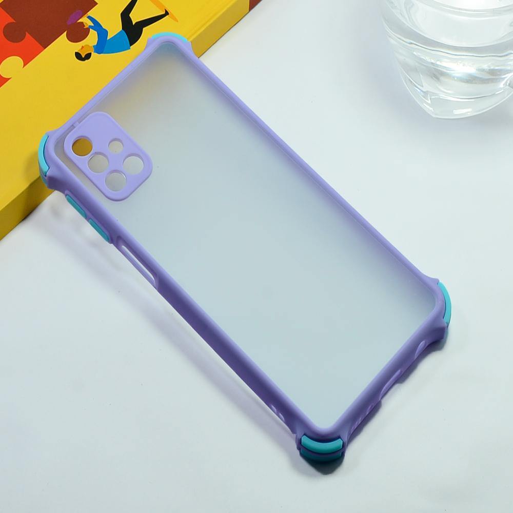 Shockproof Smoke Case For Samsung Galaxy M31s Mobile Cover Pebble Onezeros.in