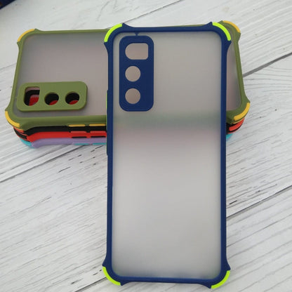 Shockproof Smoke Case For Vivo V20 SE Mobile Cover Onezeros.in