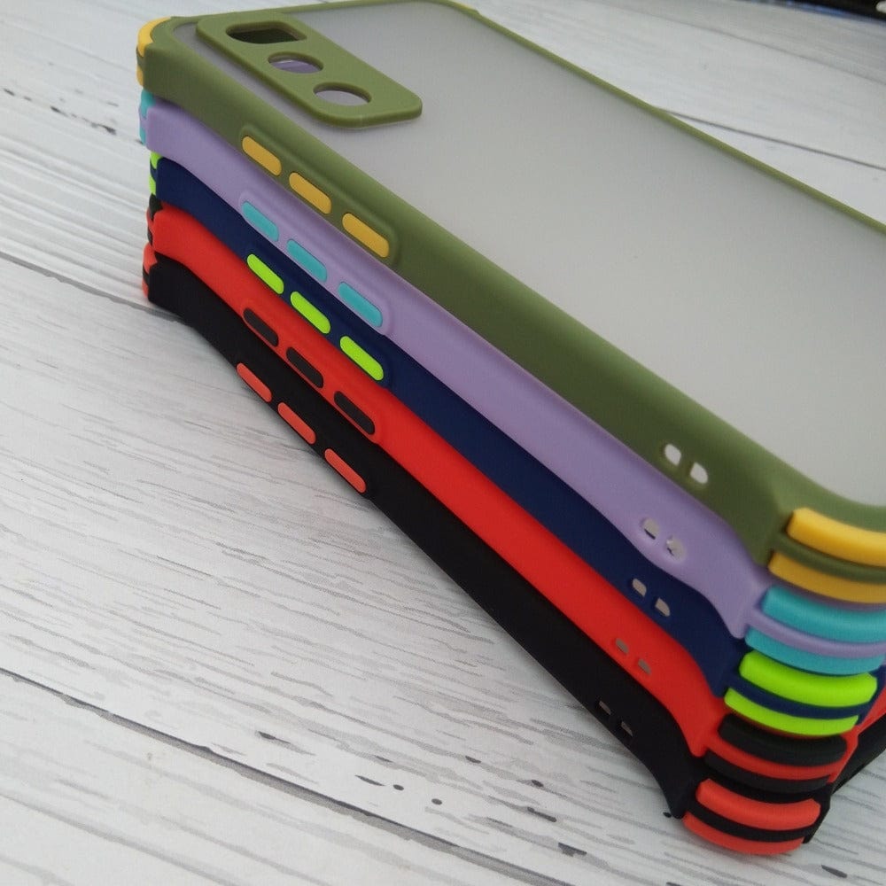 Shockproof Smoke Case For Vivo V20 SE Mobile Cover Onezeros.in