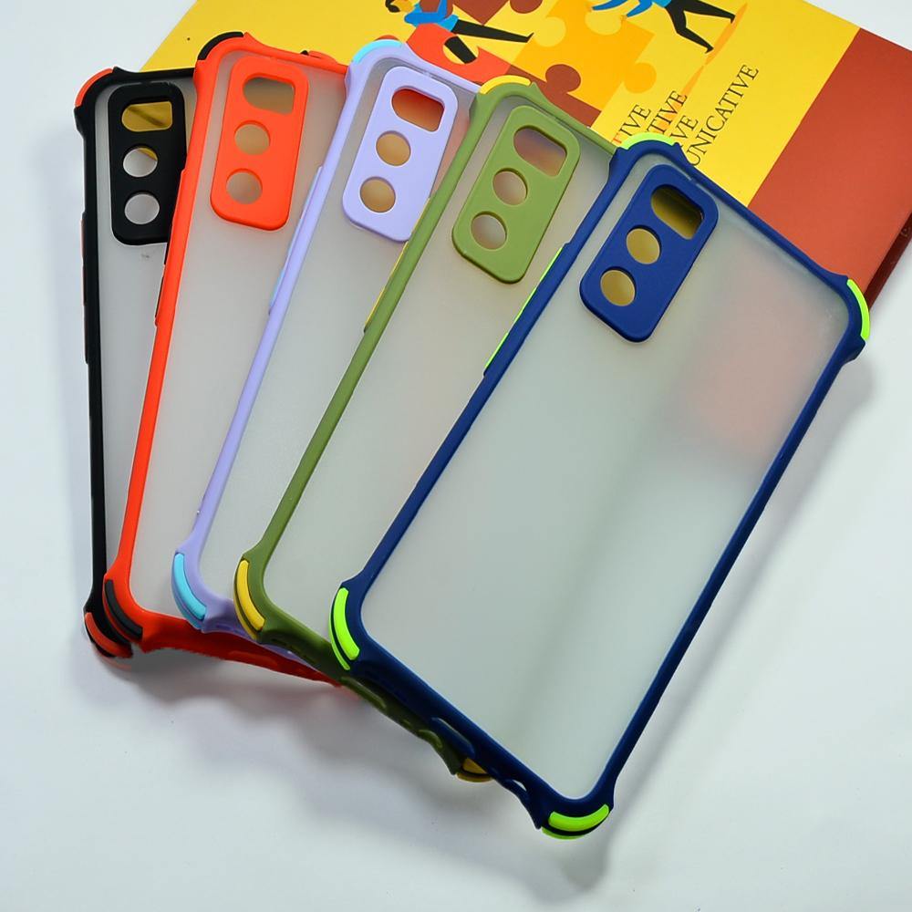 Shockproof Smoke Case For Vivo V20 SE Mobile Cover Onezeros.in