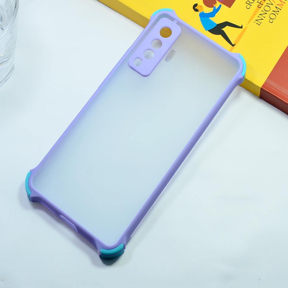 Shockproof Smoke Case For Vivo X50 Mobile Cover Pebble Onezeros.in