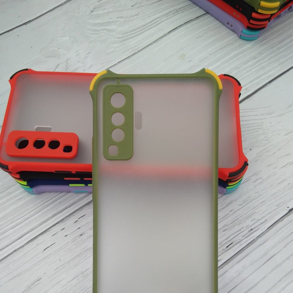 Shockproof Smoke Case For Vivo X50 Mobile Cover Onezeros.in