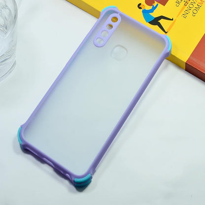 Shockproof Smoke Case For Vivo Y12/Y15/Y17 Mobile Cover Pebble Onezeros.in