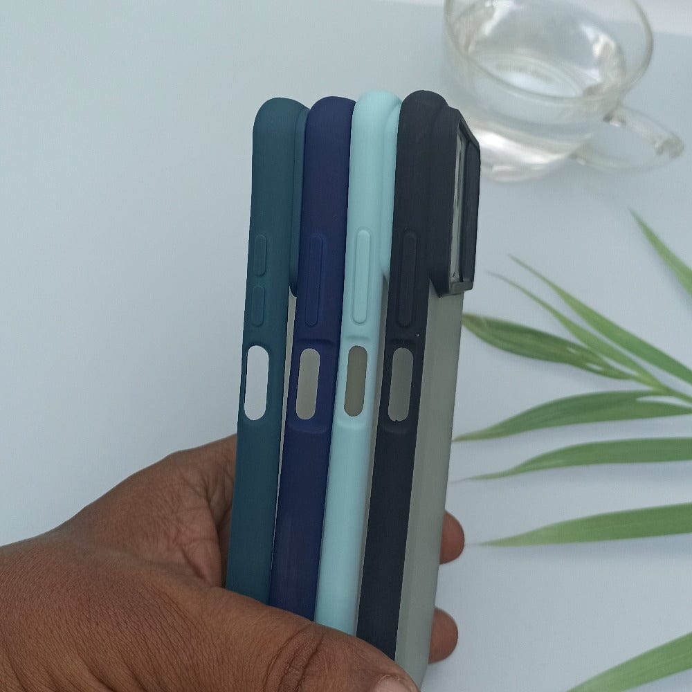 Slide Camera Lens Protection Mobile Phone Case For Redmi Note 10/10s Matte Hard Back Cover Onezeros.in