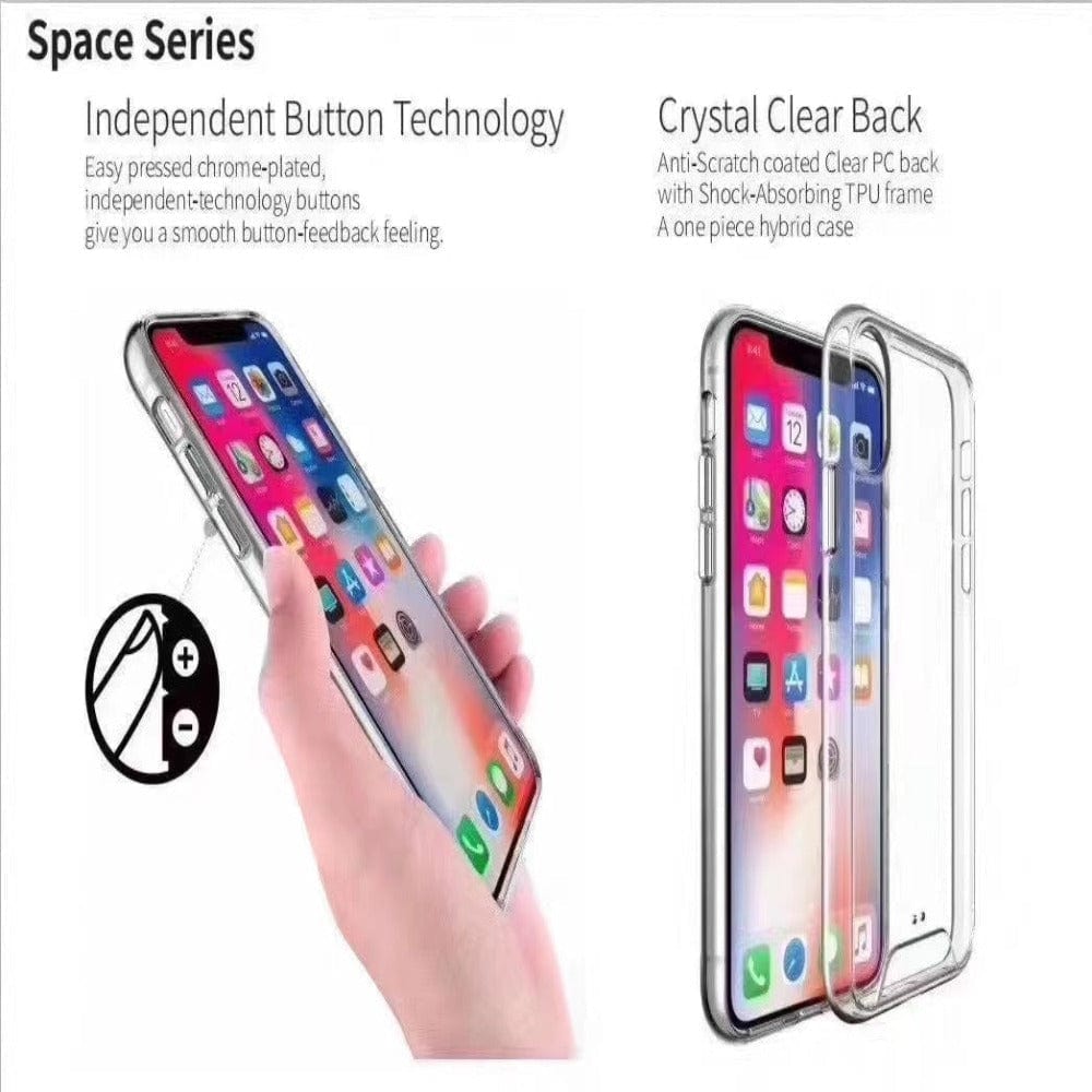 Space Transparent Crystal Phone Case For iPhone 13 Pro Onezeros.in