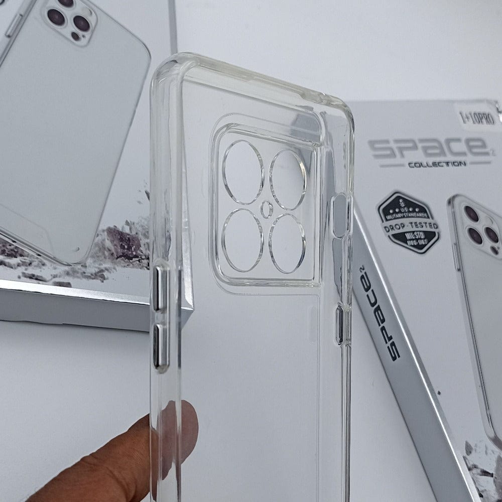 Space Transparent Crystal Phone Case For OnePlus 10 Pro Onezeros.in