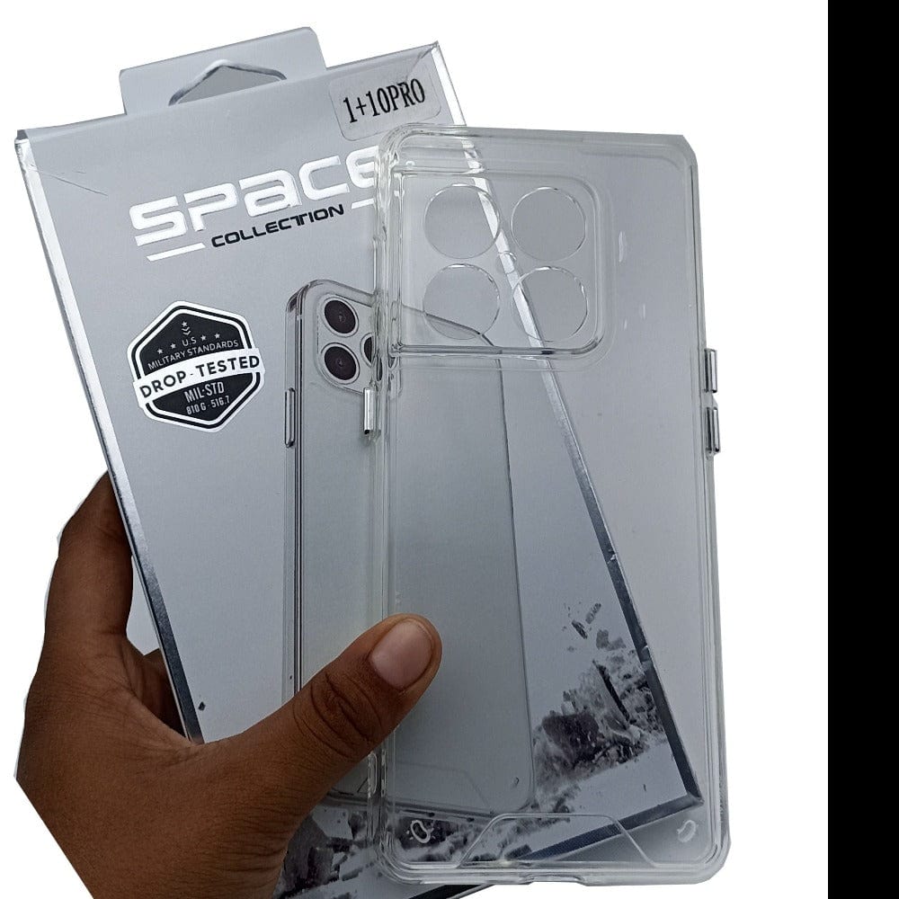 Space Transparent Crystal Phone Case For OnePlus 10 Pro Onezeros.in