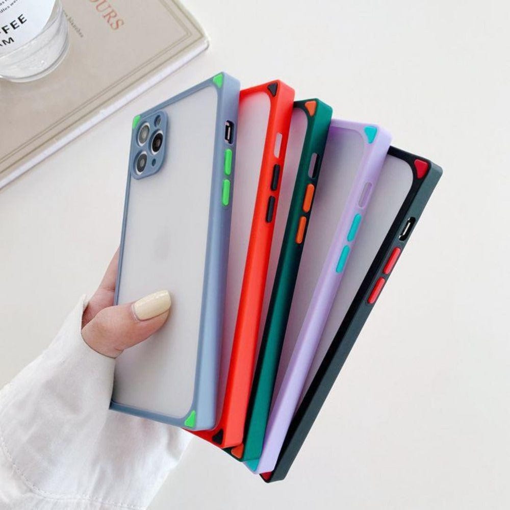 Square Smoke Case for Samsung Galaxy A51 Mobile Back Cover Onezeros.in