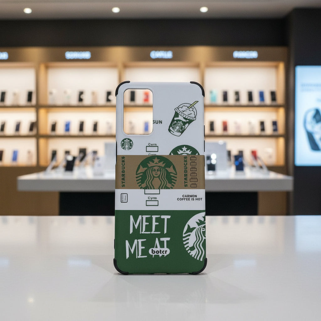 Starbucks Mobile Phone Case for OPPO A16 Back Cover 10 Onezeros.in