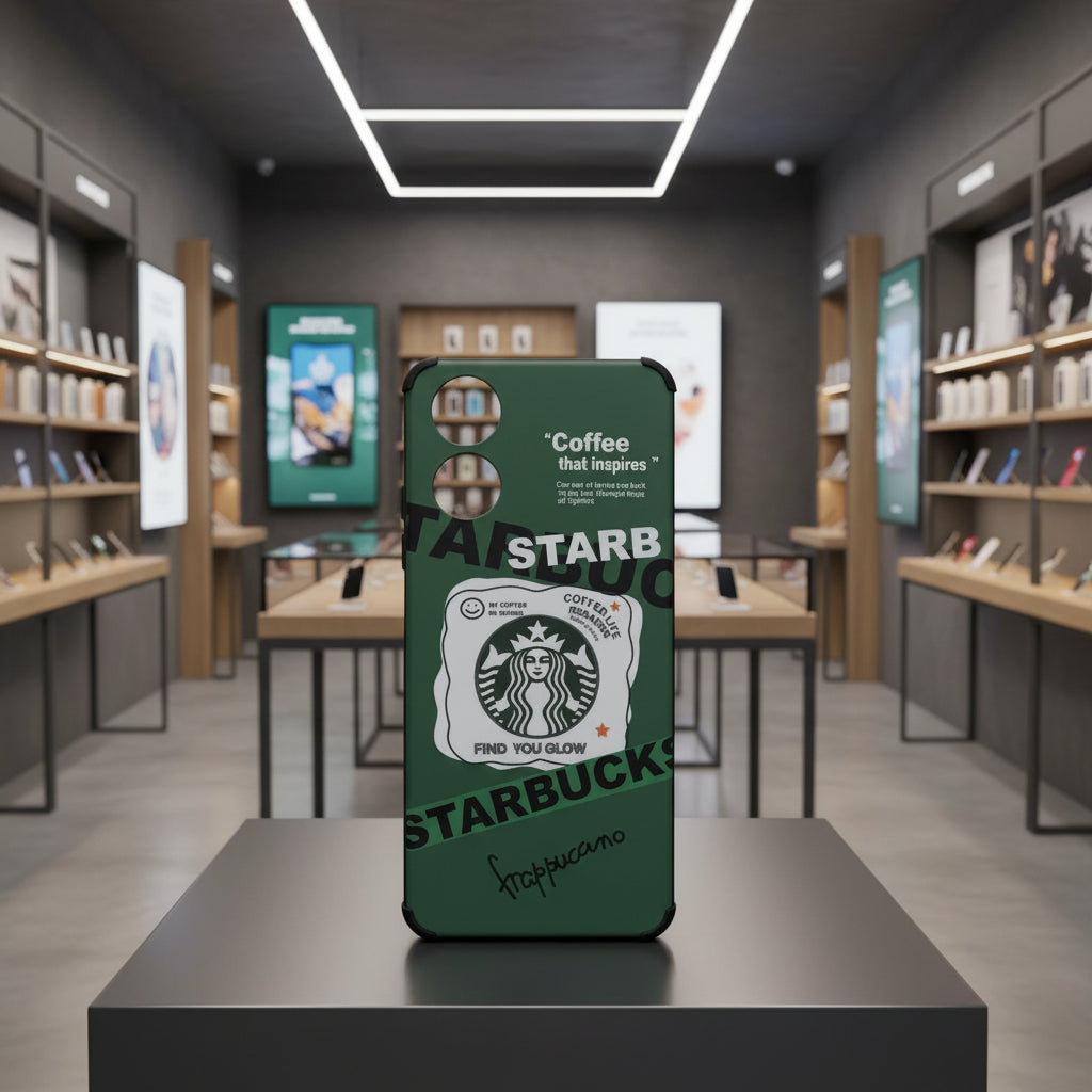 Starbucks Mobile Phone Case for OPPO A17 Back Cover 4 Onezeros.in