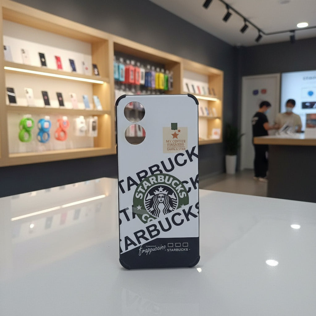 Starbucks Mobile Phone Case for OPPO A17 Back Cover 5 Onezeros.in