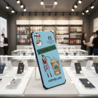 Starbucks Mobile Phone Case for OPPO A17 Back Cover 2 Onezeros.in