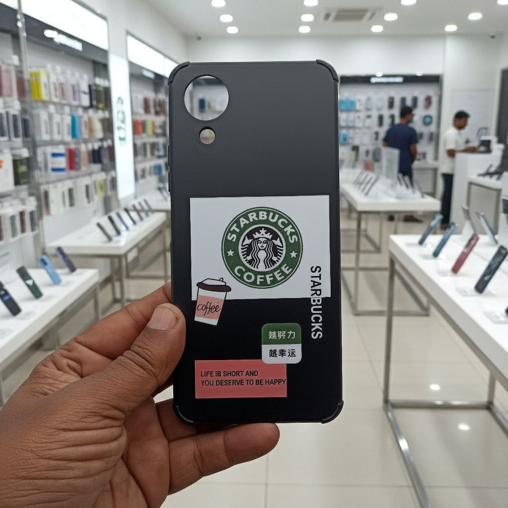 Starbucks Mobile Phone Case for OPPO A17k Back Cover 5 Onezeros.in