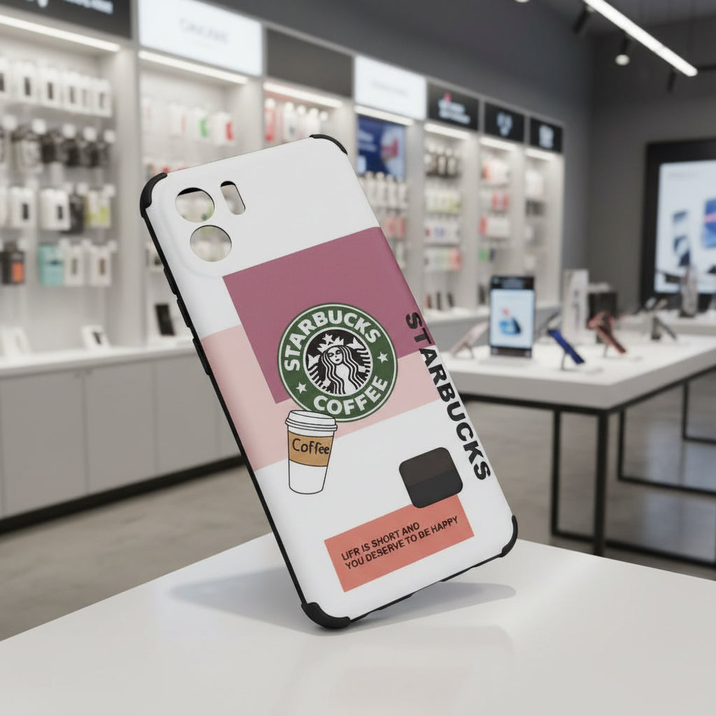 Starbucks Mobile Phone Case for Redmi A1 Back Cover 9 Onezeros.in