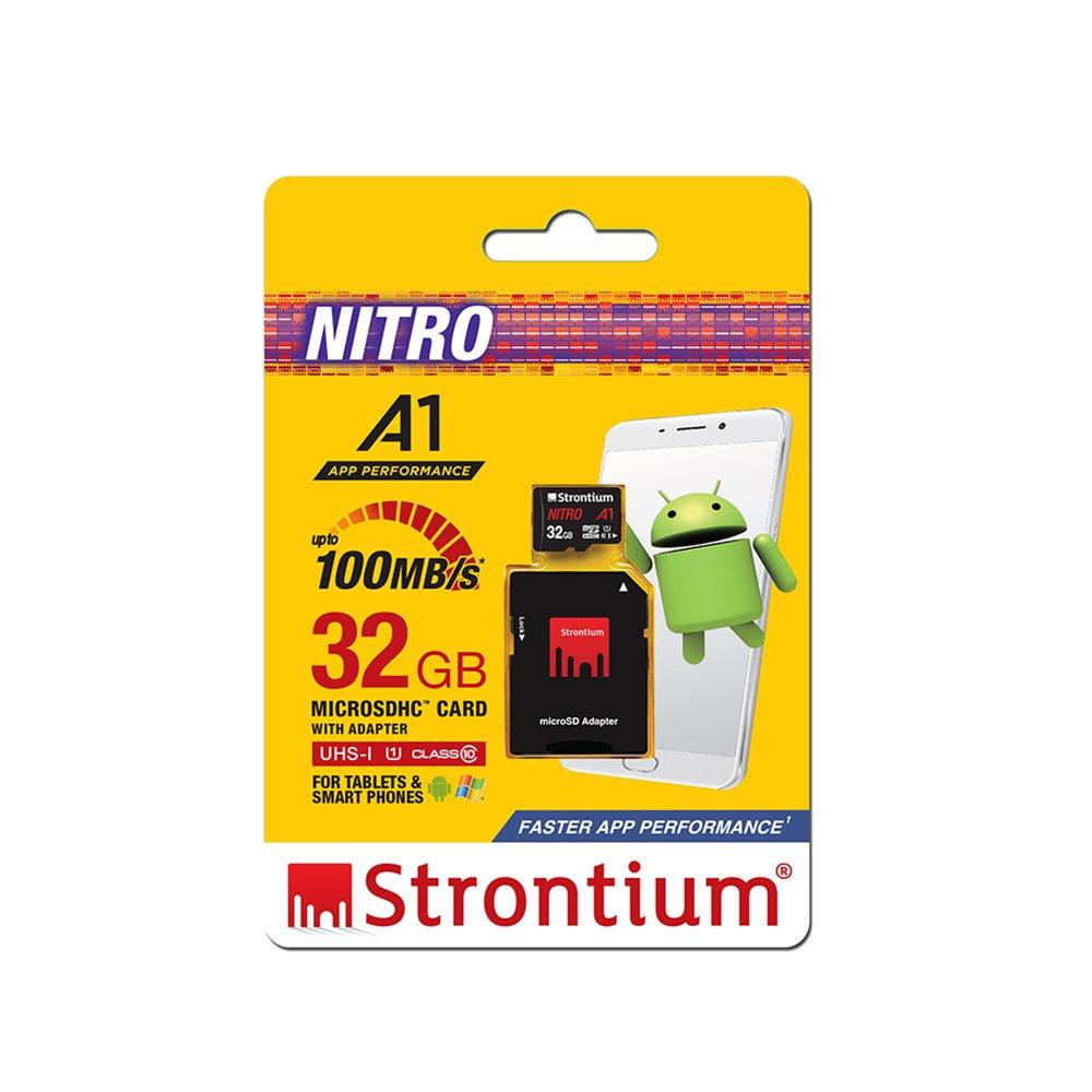 Strontium Nitro A1 Micro SDHC Memory Card 32 GB Strontium