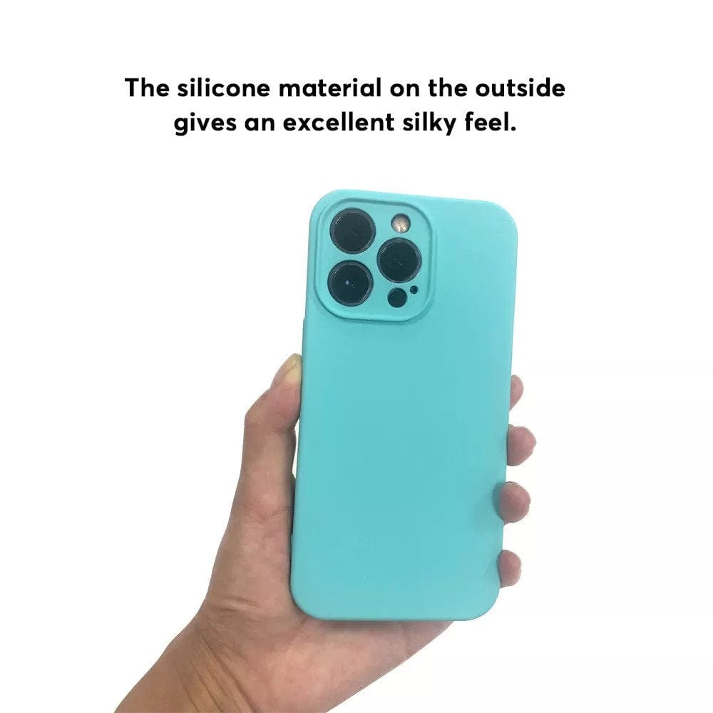 Thick Quality Liquid Silicone Phone Case for Vivo Y31s/Y72 Onezeros.in