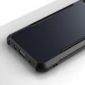 Transparent Clear Hybrid Shockproof Phone Case For iQOO Z5 Black Onezeros.in