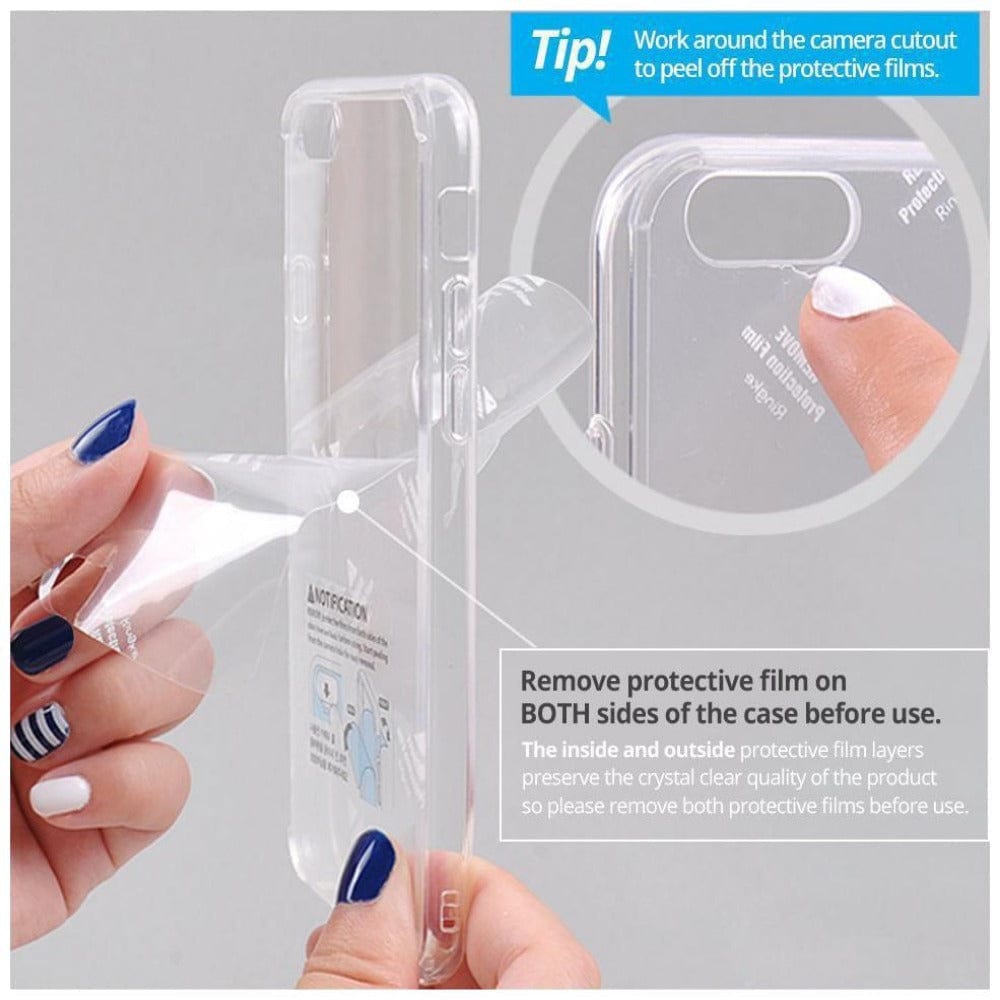 Transparent Clear Hybrid Shockproof Phone Case For iQOO Z5 Onezeros.in