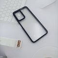 Transparent Design Case For POCO M4 Pro 5G Electroplating Camera Phone Cover Black Onezeros.in