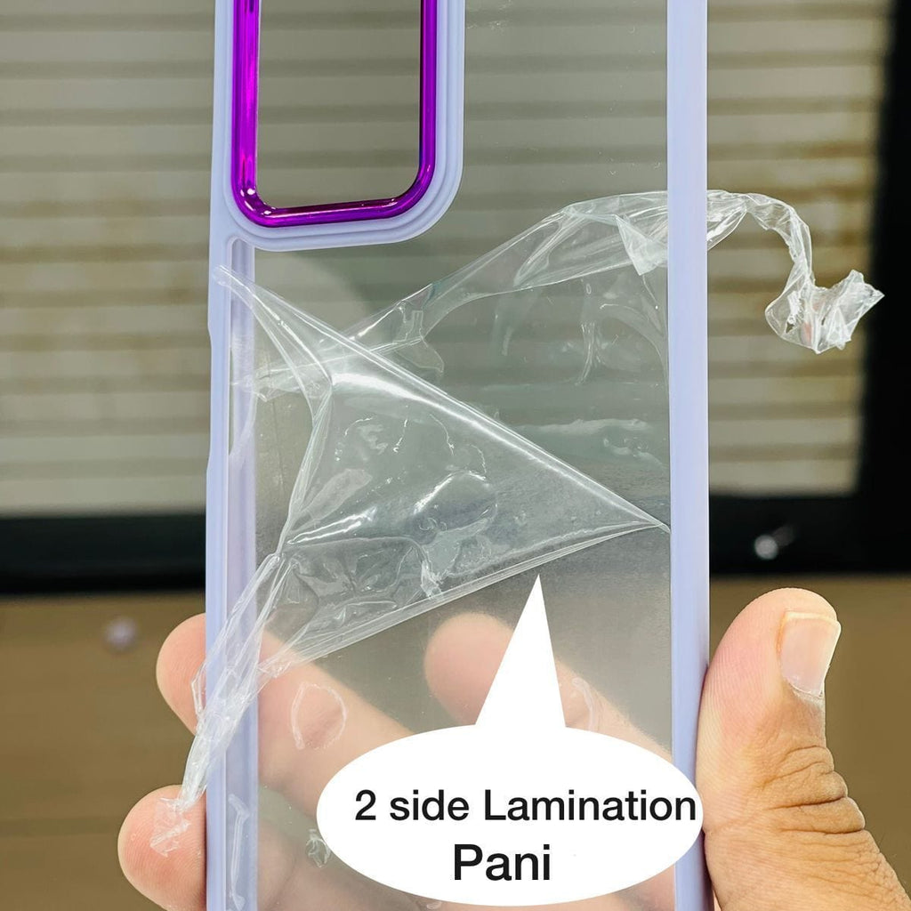Transparent Design Case For Realme C31 Electroplating Camera Phone Cover Onezeros.in
