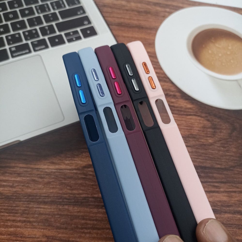 Transparent Design Case For Samsung Galaxy M53 5G Electroplating Camera Phone Cover Onezeros.in