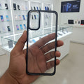 Transparent Design Case For Vivo Y20 Electroplating Camera Phone Cover Black Onezeros.in