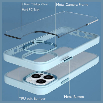 Transparent Design Phone Cover For OnePlus 10R 5G Electroplating Camera Phone Case Onezeros.in