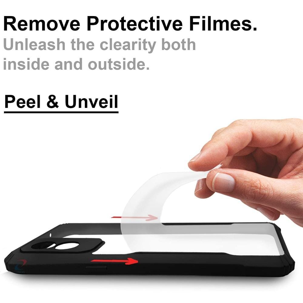 Transparent Hybrid Shockproof Phone Case For Samsung Galaxy A14 5G Onezeros.in